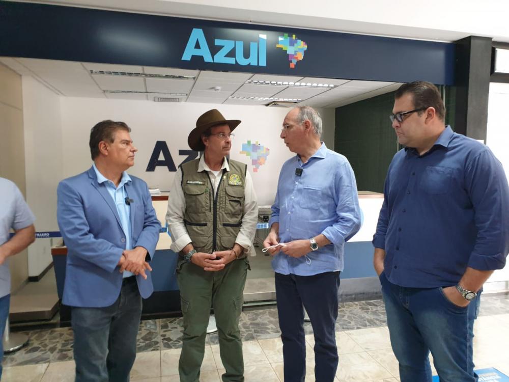 Ponta Porã passa a receber voo da Azul, a partir de 31 de janeiro