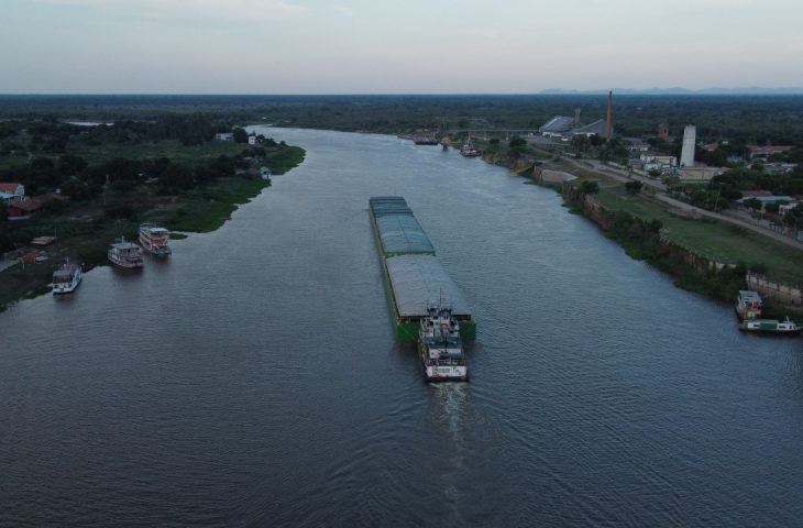 Com melhora do nível da hidrovia terminal de Porto Murtinho fará primeiro embarque do ano