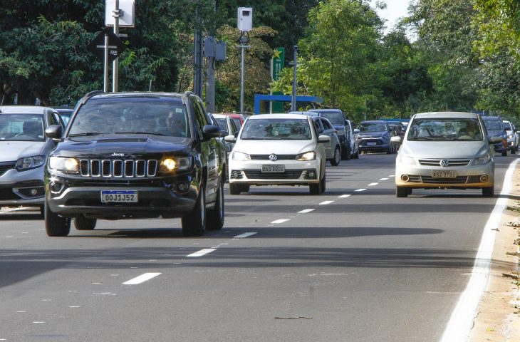 Detran dá início às obras de sinalização horizontal no Parque dos Poderes