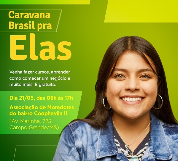 Senac MS oferece 930 vagas para qualificação profissional gratuita a mulheres no programa “Brasil Pra Elas”