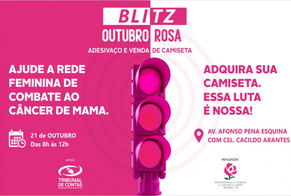 TCE-MS apoia ação da Rede Feminina de Combate ao Câncer