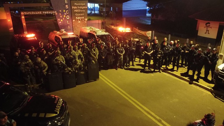 PF garante a eleição extraordinária na Aldeia Amambai