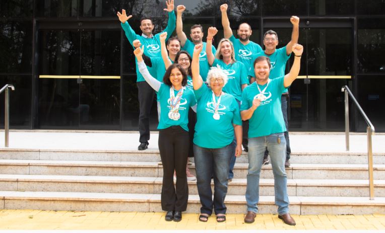 TCE-MS conquista 7 medalhas em Olimpíada dos Tribunais
