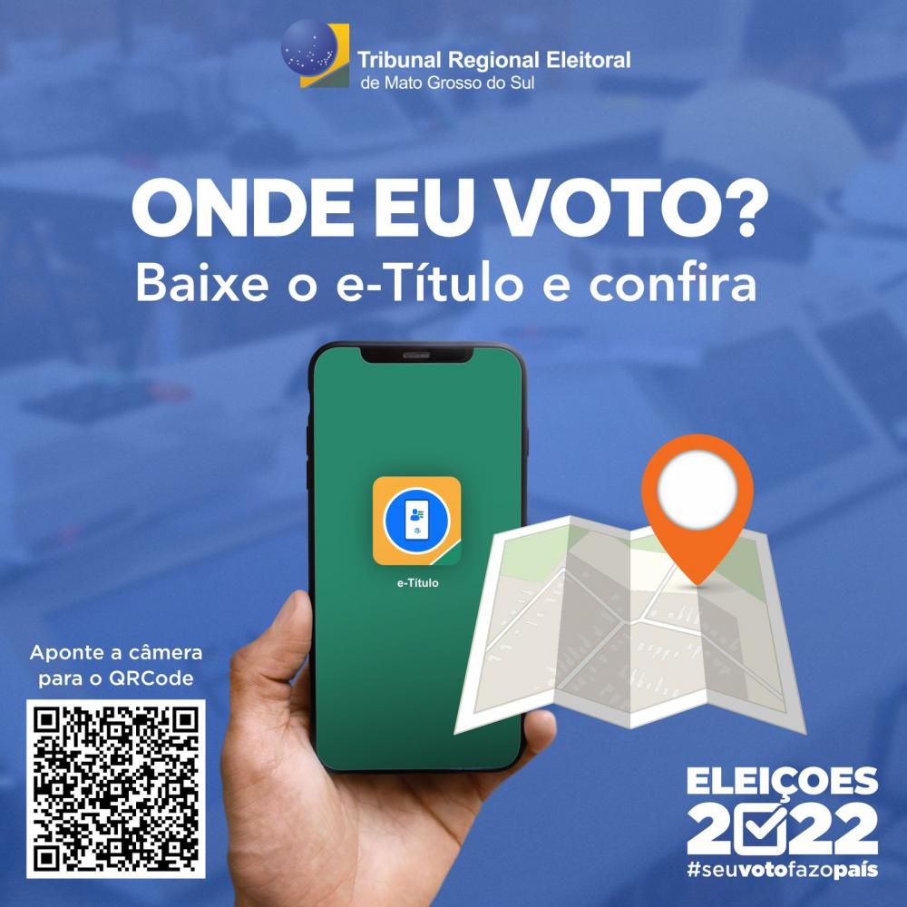 Campanha do TRE-MS incentiva uso do aplicativo e-Título