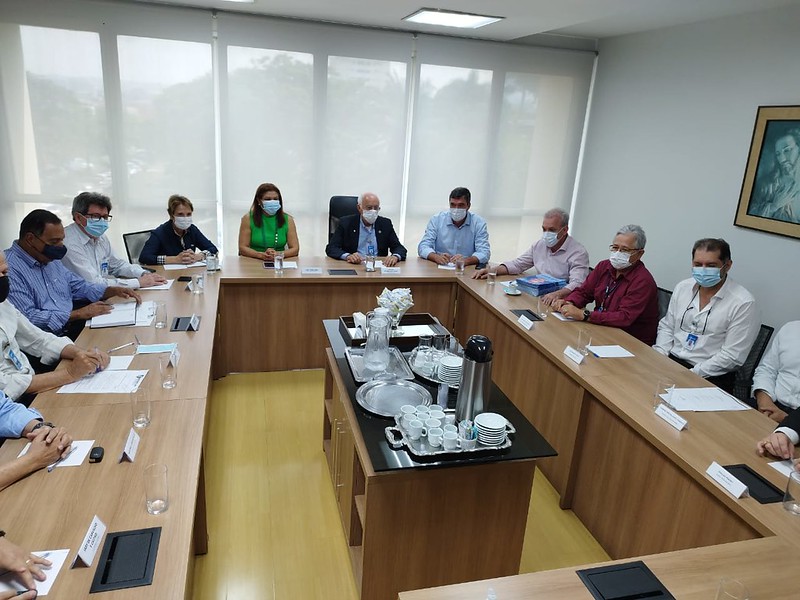 Na Santa Casa, Riedel diz que vai brigar para aumentar recursos da saúde