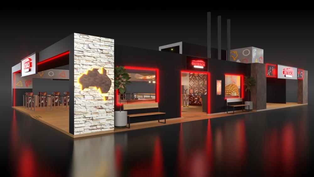 Outback invade a Brasil Game Show 2022 com experiências divertidas e um estande com restaurante de verdade e produtos criados exclusivamente para o evento