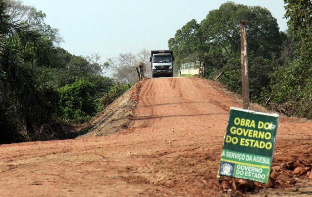 Fundersul integra o Pantanal com R$ 930 milhões de investimentos em 1,5 mil km de novas estradas