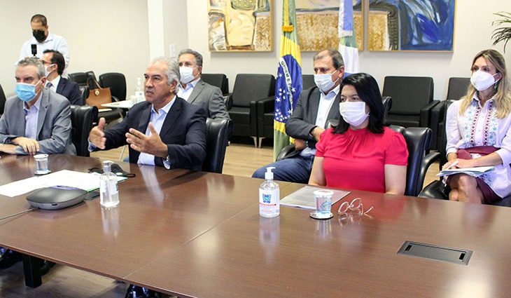 Reinaldo Azambuja pede celeridade para aprovação de novo programa de segurança alimentar
