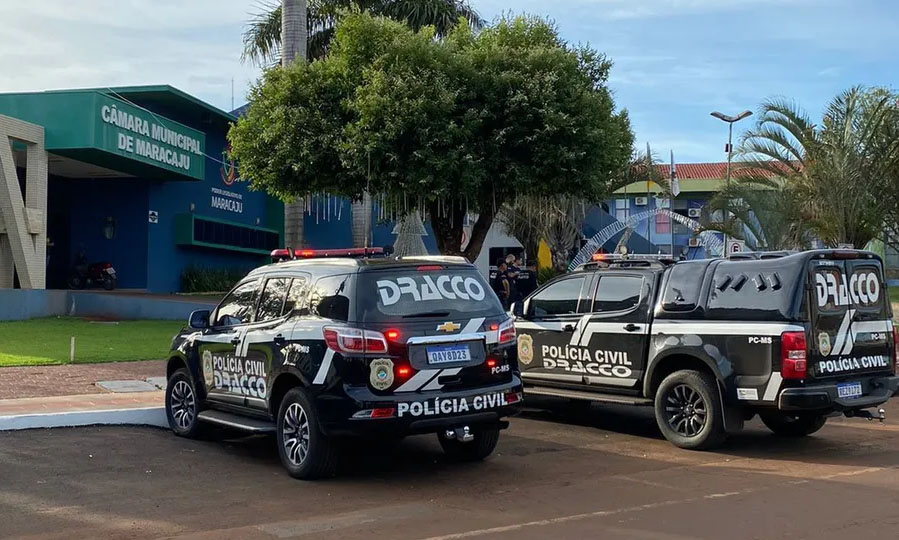 Mega operação policial do DRACCO 
