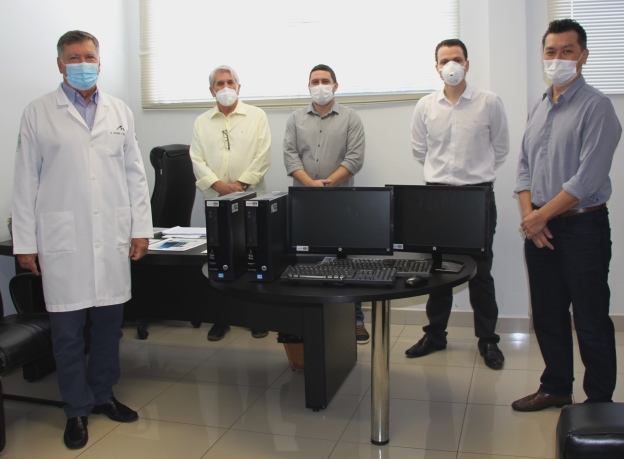 União e solidariedade: Unimed CG doa 20 computadores para Maternidade Cândido Mariano e garante mais agilidade nos processos da entidade