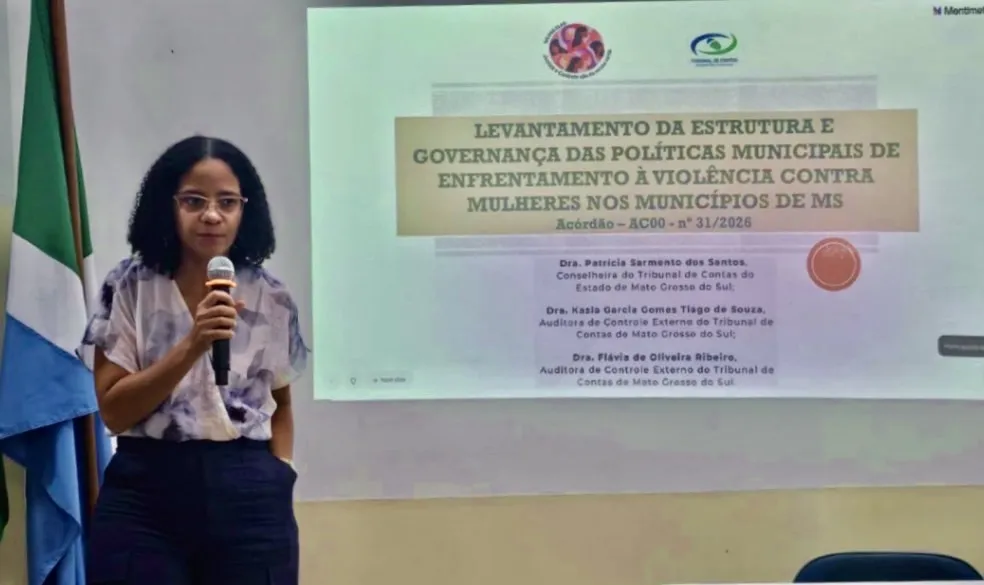 TCE-MS apresenta em Coxim diagnóstico sobre políticas de enfrentamento à violência contra a mulher