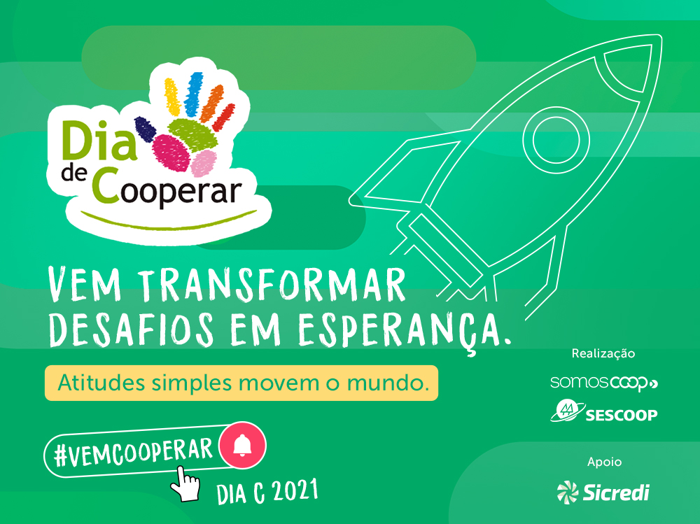 Sicredi apoia Dia C e realiza campanha nacional de doação de alimentos