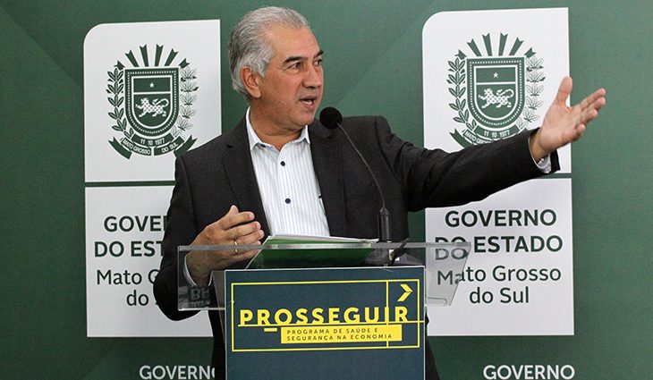 Reinaldo Azambuja sanciona pacote de apoio a setores mais atingidos pela pandemia