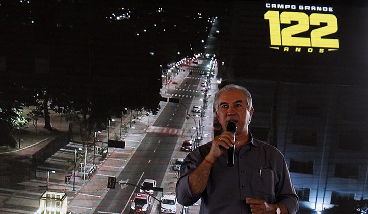 “Quando governantes se unem, o desenvolvimento vem”, afirma Reinaldo Azambuja ao celebrar aniversário da Capital