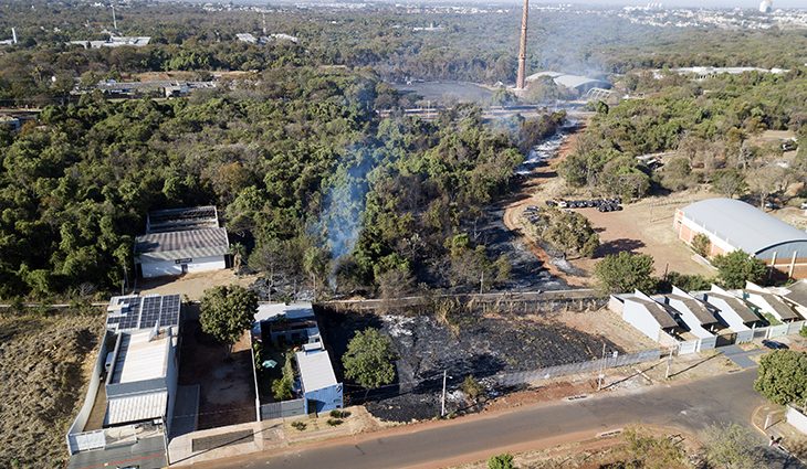 Incêndio no Parque dos Poderes foi criminoso