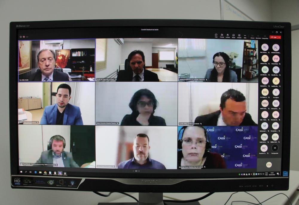 Comitê de Saúde de MS discute enunciados do CNJ em sua 30ª reunião