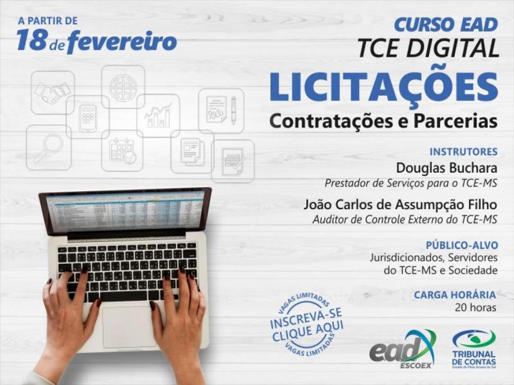 Tribunal de Contas capacita gestores para uso da plataforma TCE Digital
